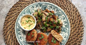 Recette Nuggets de poulet et champignons (recyclage)