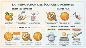 Recette Utiliser l’écorce d’orange en cuisine : idées anti-gaspi