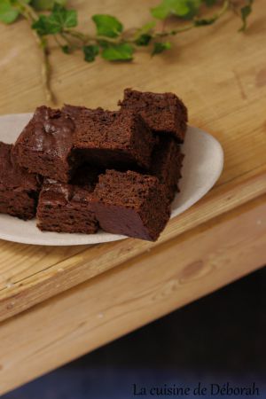 Recette Brownie vegan sans gluten et ig bas