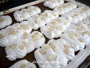 Recette Meringues végétales aux amandes