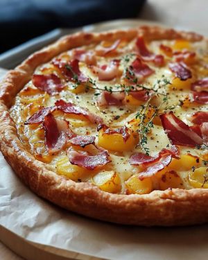 Recette Tarte Savoureuse Camembert : Recette Facile et Authentique