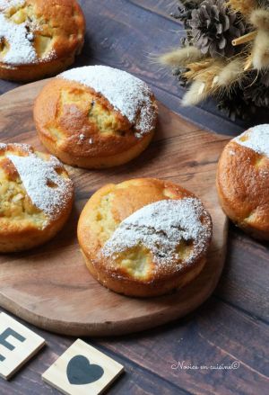 Recette Cake amandes/poires et chocolat