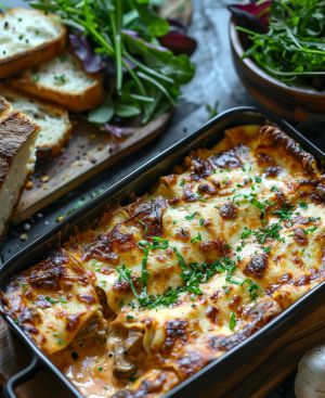 Recette Lasagnes Butternut Champignons : Recette Savoureuse et Facile