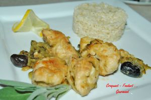 Recette Poulet à la sauge *