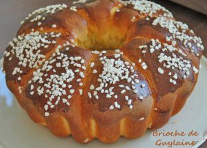 Recette Brioche de Guylaine *