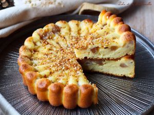 Recette Flan léger aux poires & fromage blanc