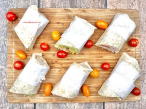 Recette Wraps variés