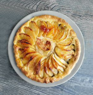 Recette Tarte aux pommes et amandes à l'Airfryer