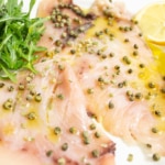 Recette Carpaccio d’espadon blanc