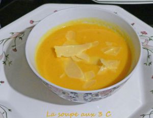 Recette Soupe aux 3 C