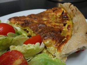 Recette Quiche jaune intense