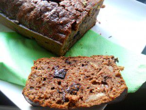 Recette Cake cacao – pomme – courgette