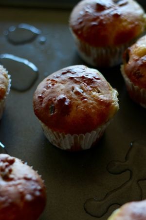 Recette Muffins au Louis Cyr et aux dattes
