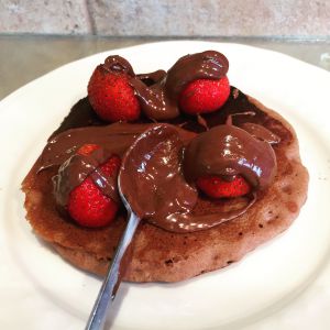 Recette Pancake chocolat vegan & sans gluten