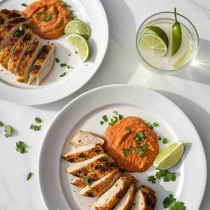 Recette Southwest Creamed Corn and Chicken Skillet