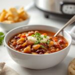 Recette Hearty Crockpot Cowboy Stew