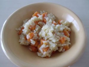Recette Risotto aux carottes