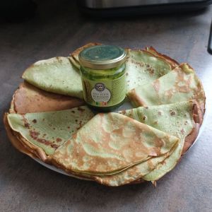 Recette Crêpes à la pistache