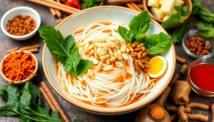 Recette Authentique du bún thịt nướng vietnamien