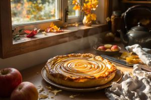 Recette Incroyable : la tarte aux pommes dorée à 4 ingrédients que vous allez refaire tout l’automne !