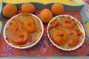 Recette Tartelettes aux abricots à la crème de pistache