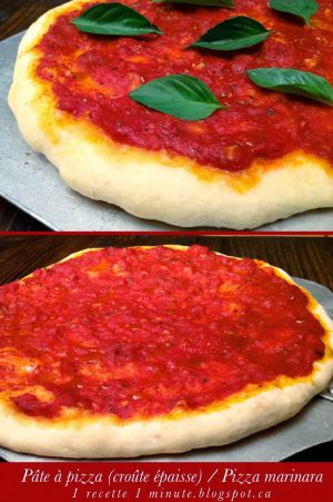 Recette Pizza napolitaine (tomate, mozzarella, anchois, câpres, origan)