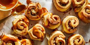 Recette Caramel Apple Cinnamon Rolls