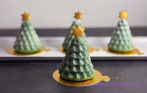 Recette Petits sapins Pistache et Framboise