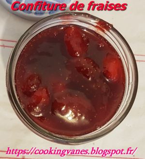 Recette Confiture de fraises