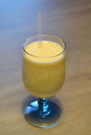 Recette Smoothie banane yaourt