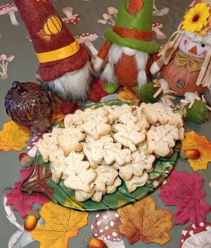 Recette Sablés automnaux amandes noisettes