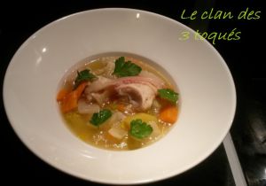 Recette Soupe de pied de veau