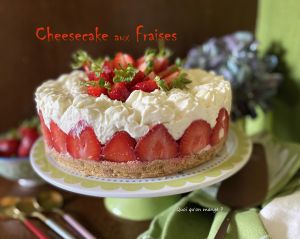Recette Comme un fraisier ce cheesecake aux fraises – un délice star de l’été