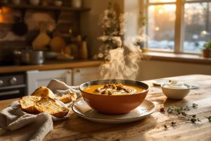 Recette Velouté châtaignes-potiron : le secret anti-froid que vous allez adorer !