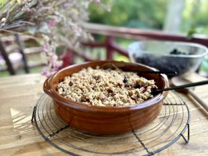 Recette Crumble aux mûres
