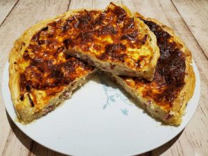 Recette Quiche oignon bacon