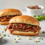 Recette Crockpot French Dip Sandwiches