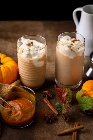 Recette Pumpkin spice latte (café au lait et sirop de courge)