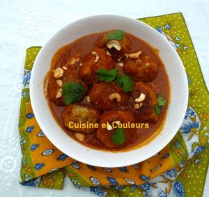 Recette Boulettes de porc au curry