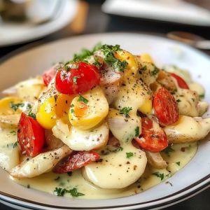 Recette Salade Pommes Œufs : Recette Facile et Savoureuse