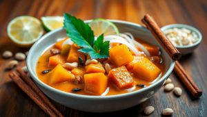 Recette Curry Massaman aux Légumes : recette Thaïlandaise Authentique