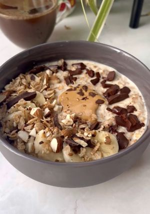 Recette Porridge sans sucre : la recette décadente et healthy