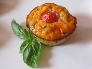 Recette Mini frittata à la tomate et au quinoa