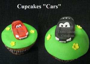 Recette Cupcakes "Cars" et "Hello Kitty" en Pâte à Sucre