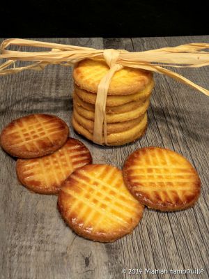 Recette Galettes sablées bretonnes