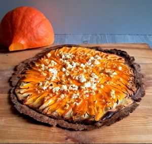 Recette Tarte fine rustique au potimarron