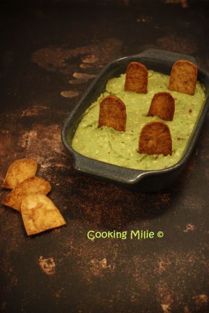 Recette Halloween #43 - Cimetière de guacamole
