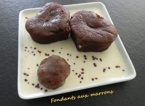 Recette Fondants aux marrons