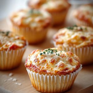 Recette Muffins Pizza Savoureux : Recette Facile et Rapide