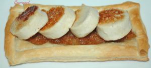 Recette Tartes fines au boudin blanc *